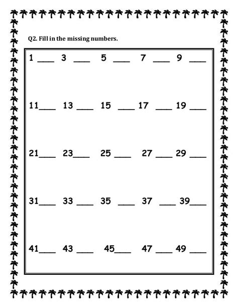 daftar worksheet  kg  maths  kelompok belajar