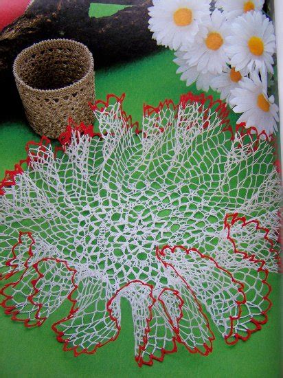Magic Crochet Pattern Magazine 34 Swan Rose Doily Filet Runner