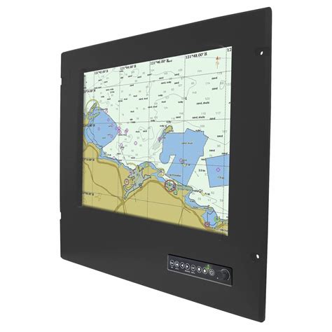 marine display rl mra winmate  multi function pc navigation system