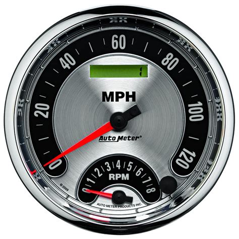 autometer  tachometerspeedometer combo  rpm mph american muscle