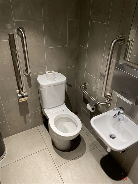handicap toilet   airport lounge   toilet lid rwellthatsucks