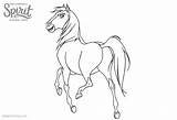 Spirit Coloring Riding Pages Horse Printable Kids sketch template