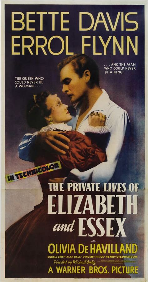The Private Lives Of Elizabeth And Essex Released 1939