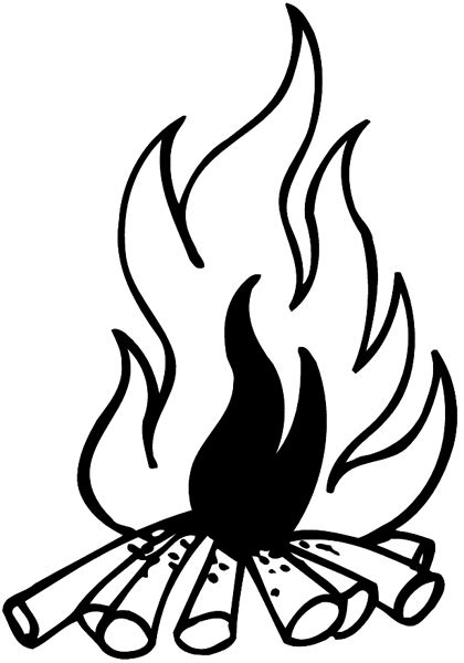 anime fire coloring pages
