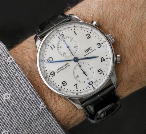 iwc portugieser chronograph edition  years iw