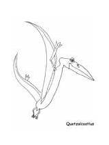 Coloring Pages Dinosaur Quetzalcoatlus Animals 46kg Toolbox Construction Book Kids Ws sketch template
