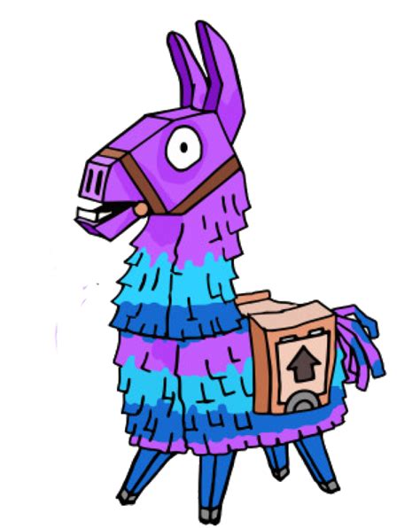 fortnite loot llama coloring page coloring page blog