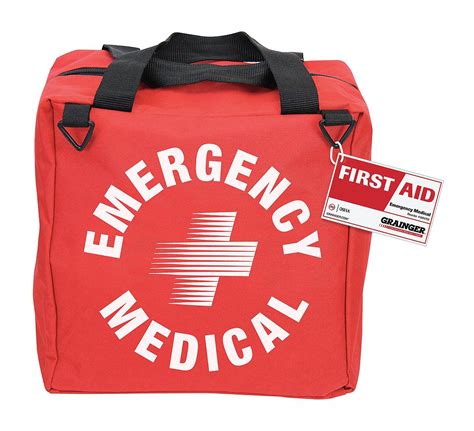 grainger approved emergency medical kit  people served number