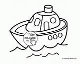 Coloring Transportation Pages Kids Transport Water Printable Preschool Submarine Old Ship Air Year Printables Boys Color Clipart Drawing Sheets Mixer sketch template
