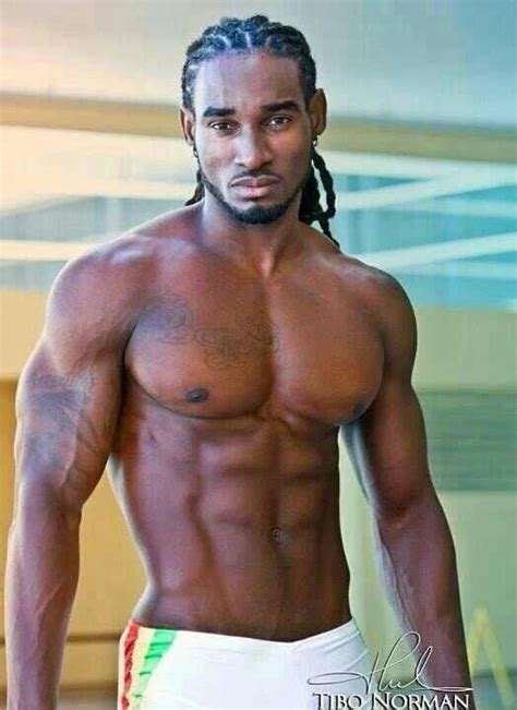 Locs And Muscle Tall Dark Hair Handsome Men Eyecandy