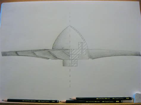 propeller sketch     hb pencil   cartridge paper industrialdesign