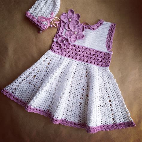 como hacer vestidos a crochet para niña a15