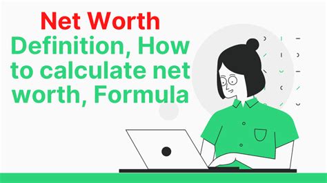 net worth definition   calculate net worth formula