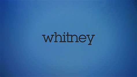 whitney série télévisée — wikipédia