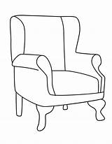 Chair Coloring Pages School Chairs Colouring Sheets Imgarcade Drawing sketch template