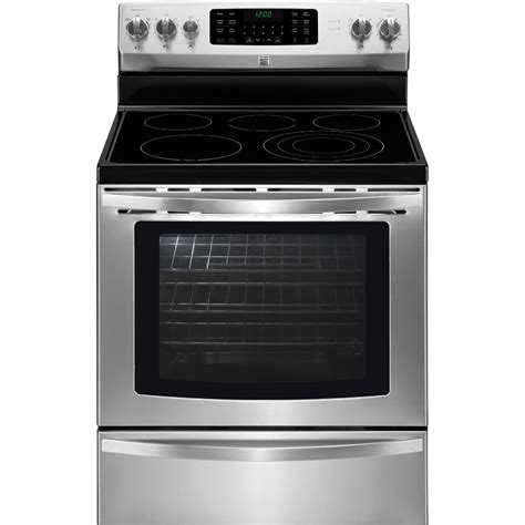 kenmore   cu ft electric range  true convection stainless