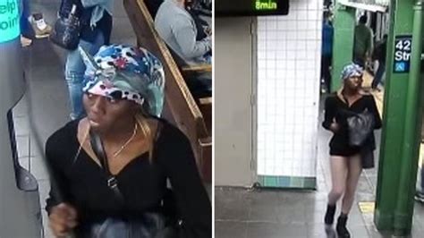 subway crime woman pushed  arriving train  times square station
