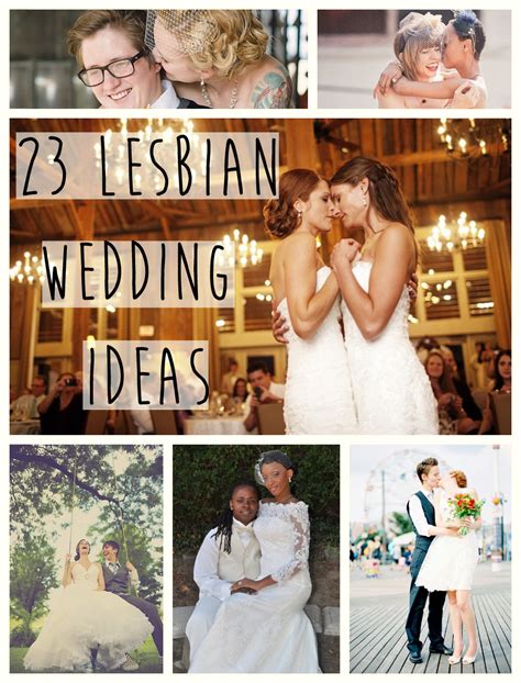 23 super cute lesbian wedding ideas