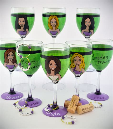 Custom Painted Glasses With Images Painted Glasses