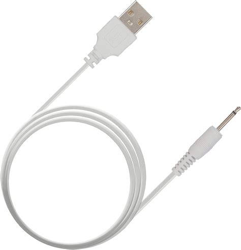 replacement dc charging cable usb charger cord mm white fast charging amazonca