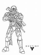 Destiny sketch template