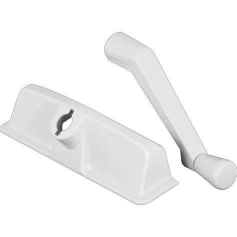 prime  white diecast  plastic operator cover  crank handle   drive spline