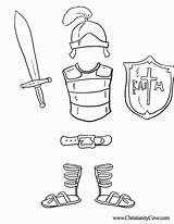 God Armor Bible Coloring Pages Printables School Armour Christianity Sunday Cove Kids Colouring Simple Template Color sketch template