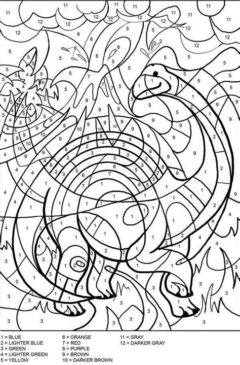 color  number multiplication   coloring pages