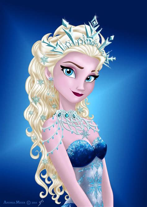Royal Jewels Elsa Princesas Disney Arte Disney Y