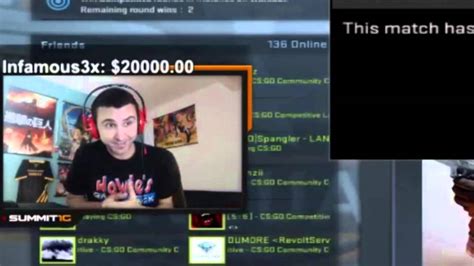 Summit S 37000 In Donations From Infamous3x Refunded W Ts
