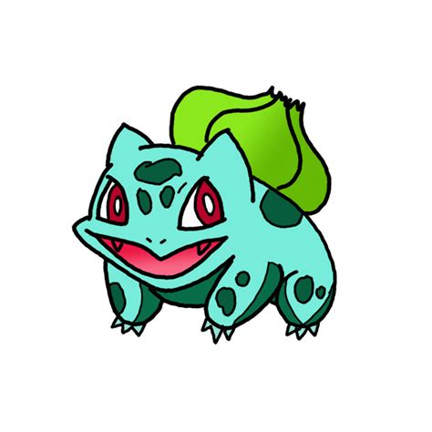draw pokemon bulbasaur step  step easy drawing guides