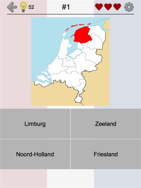 provincies van nederland quiz app voor iphone ipad en ipod touch appwereld