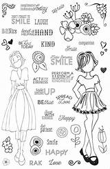 Kindness Nutting Stamps sketch template