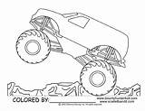Max Coloring Pages Monster Jam Getcolorings Printable sketch template