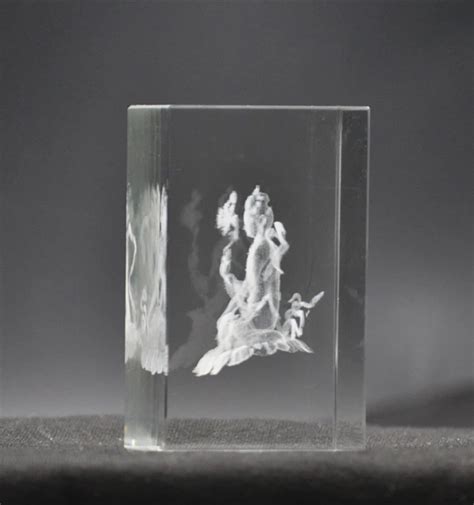 classic crystal  laser engraved photo printing cube catholic religious crafts buy crystal