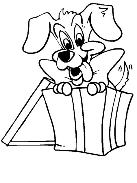 puppy christmas coloring pages coloring page book