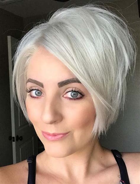 Popular Platinum Blonde Pixie Grow Out Hairstyles For 2018 Stylesmod