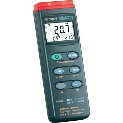 thermometre numerique enregistreur voltcraft  achat vente thermometre barometre