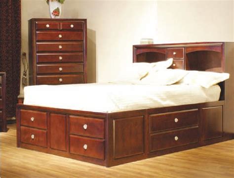 woodwork platform bed  storage drawers plans  plans