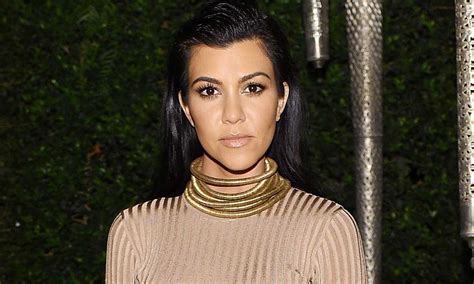 kourtney kardashian unrecognisable with blonder hair and is compared
