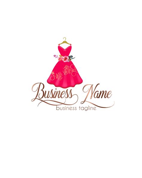 business fashion logo leah beachums template