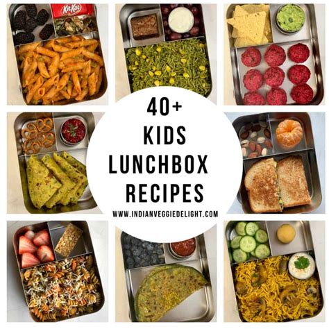 healthy kids lunch box recipes indian veggie delight