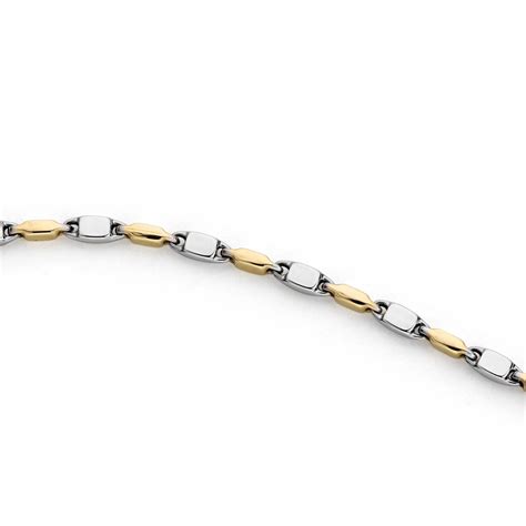 sieraden deze prachtige armband van monzario  uitgevoerd   karaat wit geelgoud en
