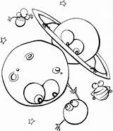 Coloring Planets Pages Space Printable Planet Meteor Astronomy Pages5 Color Sheets Kids Colouring Book Print sketch template
