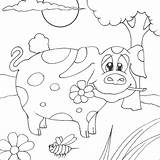 Pig Coloring Pages Spotty Print Colouring Animal Pancake Para Kids sketch template