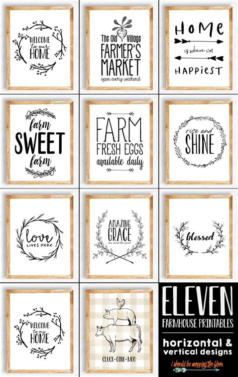 farmhouse printables    mopping  floor