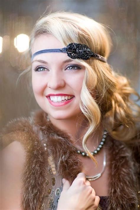 flapper girl long hairstyles
