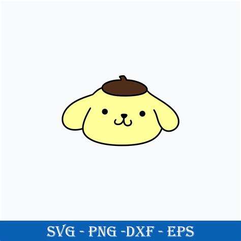 pompompurin svg sanrio characters svg cartoon svg png dxf inspire