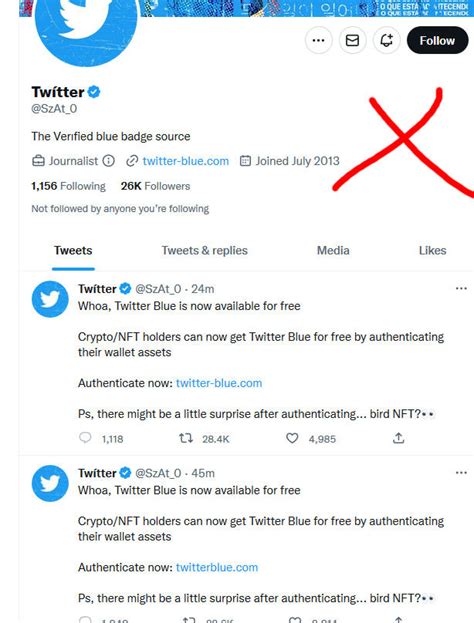 twitter scam twitter blue verified impersonations parody accounts