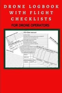 drone logbook  flight checklists  drone operators brand   sh